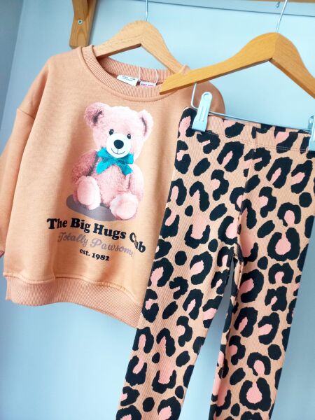 Bear leopar taytlı takım